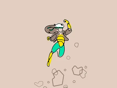 Rogue abstract character comics design digital art digitalart flat illustration lineart logo marvel marvel comics mcu minimal mutant rogue superhero vector xmen