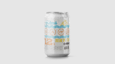 Vagabond Brewing Co. graphic design illustration label design typography