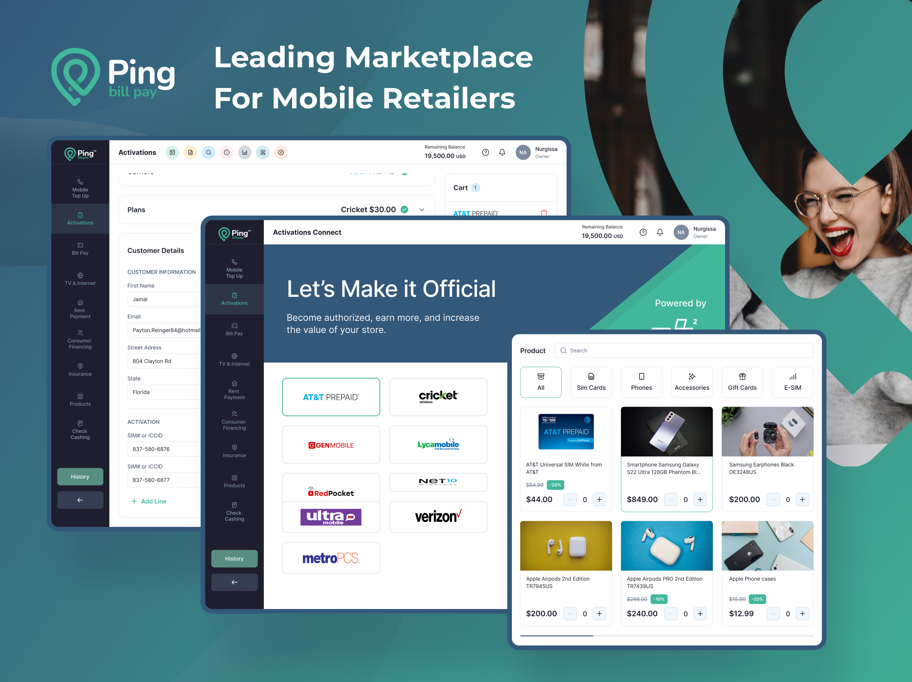 Example of Monthly Brand & Marketing Support