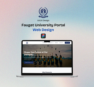 WEB UI for University figma lms ui uiux university university portal web design