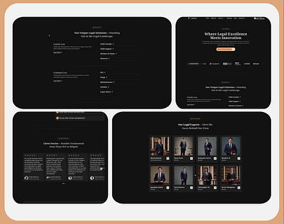 LawHub - Legal Website Framer Template framer legal framer template landing page ui landingpage law lawsite legal legal website typography ui