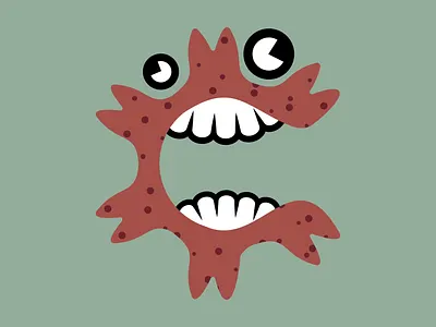 Day 413 adobe illustrator adobe illustrator cc alphabet brand design brand identity branding creative logo creature goofy graphic design letter lettermark letters logo logo design logo designer logos monster sea creature sea monster