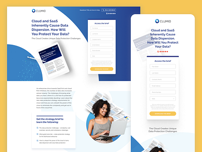 Clumio eBook Landing Page