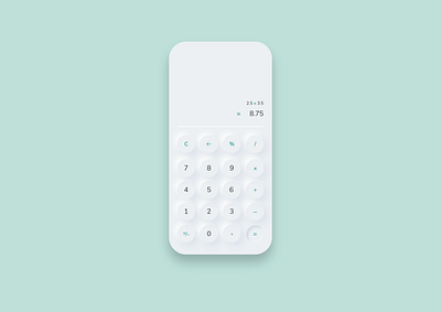 Neumorphism Daily Ui app dailyui design ui uidesign ux xd