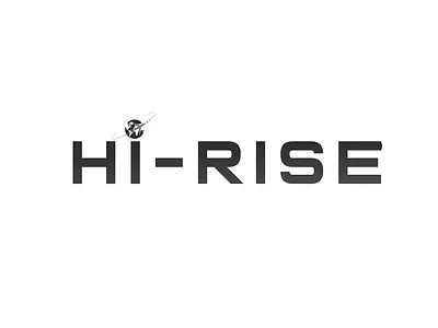 Hi Rise 3 BW branding design inkscape logo typography vector