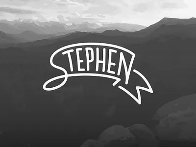 Daily Logo Challenge Day 15 calligraphy daily logo challenge day 15 logo stephen