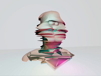 Fragmented ⚠️⚠️ 3danimation 3dmodel 3dmodels animation code effects motion noise shaders threejs web webgl