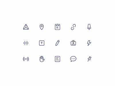 Slate Iconography animation clubhouse grid grid layout icon icon animation icon design icon grid icon set icon system iconography icons iconset interaction