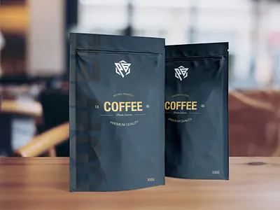 Coffee Pouch Packaging Design | package_byte 3d box box design box packaging design box template branding coffee label design coffee pouch packaging design food packaging illustration packaging mockup pouch mockup vector