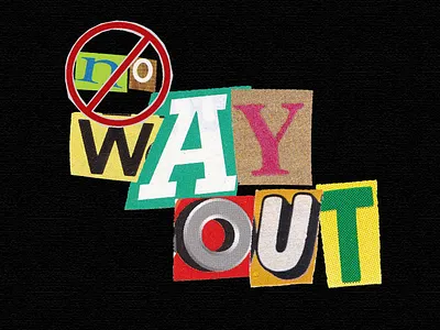 No Way Out church church design church title no out sermon sermon art sermon graphic sermon series sermon title way