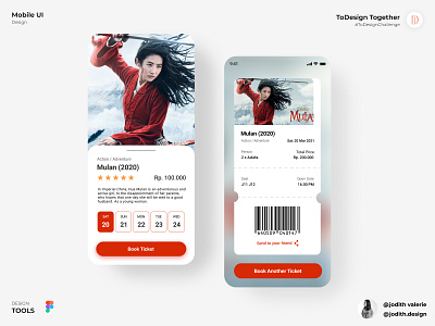 Tickets to Cinema apps cinema cinema app cinemaapp design movie movieapp ticketapp ui uidesign uidesignchallenge uiux uiuxdesign