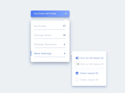 Modern Dropdown Menu UI/UX design branding dropdown dropdown menu dropdown ui menu menu design ui ux uxdesign uxui webdesign