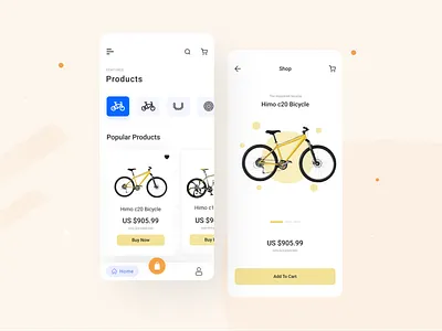 Cycling Mobile App app app design bicycle bicycle app bike clean logo delivery truck interface mobile mobile app mobile app design navigation payment product design profile ride app ride share track tracking ui ux