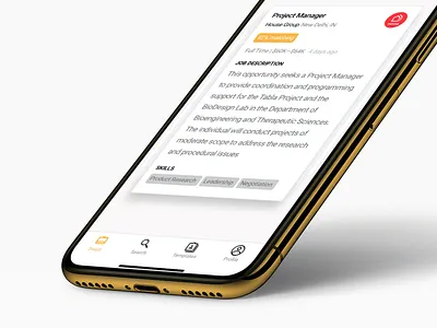 Radicalist app app application cv hr india interface ios resume ui ux
