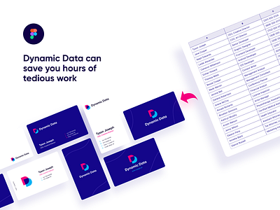 Dynamic Data - Figma Plugin automate automated automation csv data duplicate dynamic dynamic data figma plugin sheets spreadsheet sync uiux