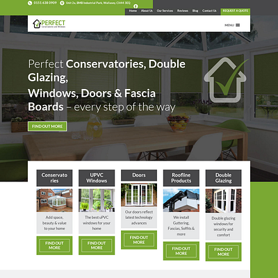 Perfect Wirral branding design development graphic graphic design site web website website creation website development