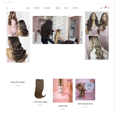 Love By Lucia design development graphics website website creation website design website development