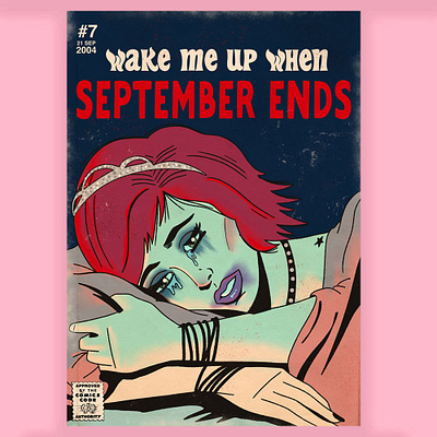 September band design graphic design illustration illustrator nostalgia procreate