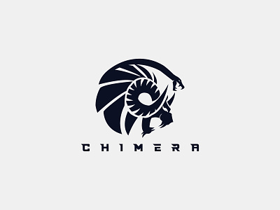 Chimera Logo 3d animation app branding chimera chimera fantasy chimera logo fantasy logo game goat logo graphic design illustration lion logo lions logo motion graphics snake logo strong ui ux