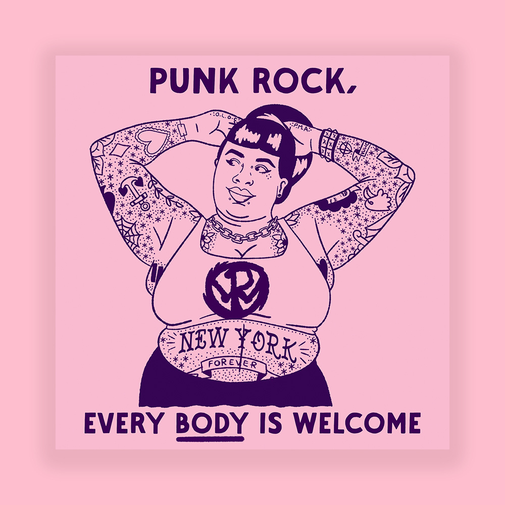 Every Body band design graphic design illustration illustrator nostalgia procreate