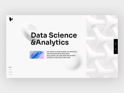 Science Website Concept analytics app color concept design science ui uidesign uiux visual design website