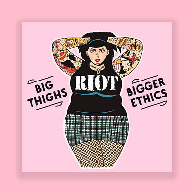 Big Thighs band design graphic design illustration illustrator nostalgia procreate