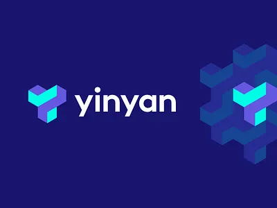 Yinyan Logo Design - Y Monogram / 3D symbol / Impossible shape appicon brand branding clever creative design icon identity letter y lgoo loog lgo logo logodesign logotype modern monogram software startup tech y y logo