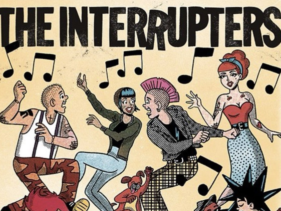 The Interrupters Tour Poster by H.E Creative on Dribbble