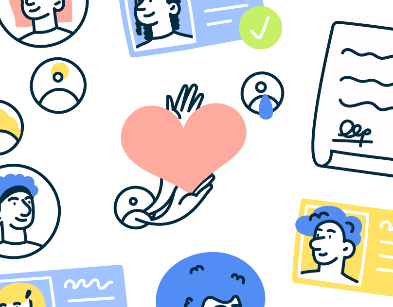 Hopecheck illustrations ae after effects ai animation character design gif illustration illustrator loop love men motion people person sketches stroke vector woman