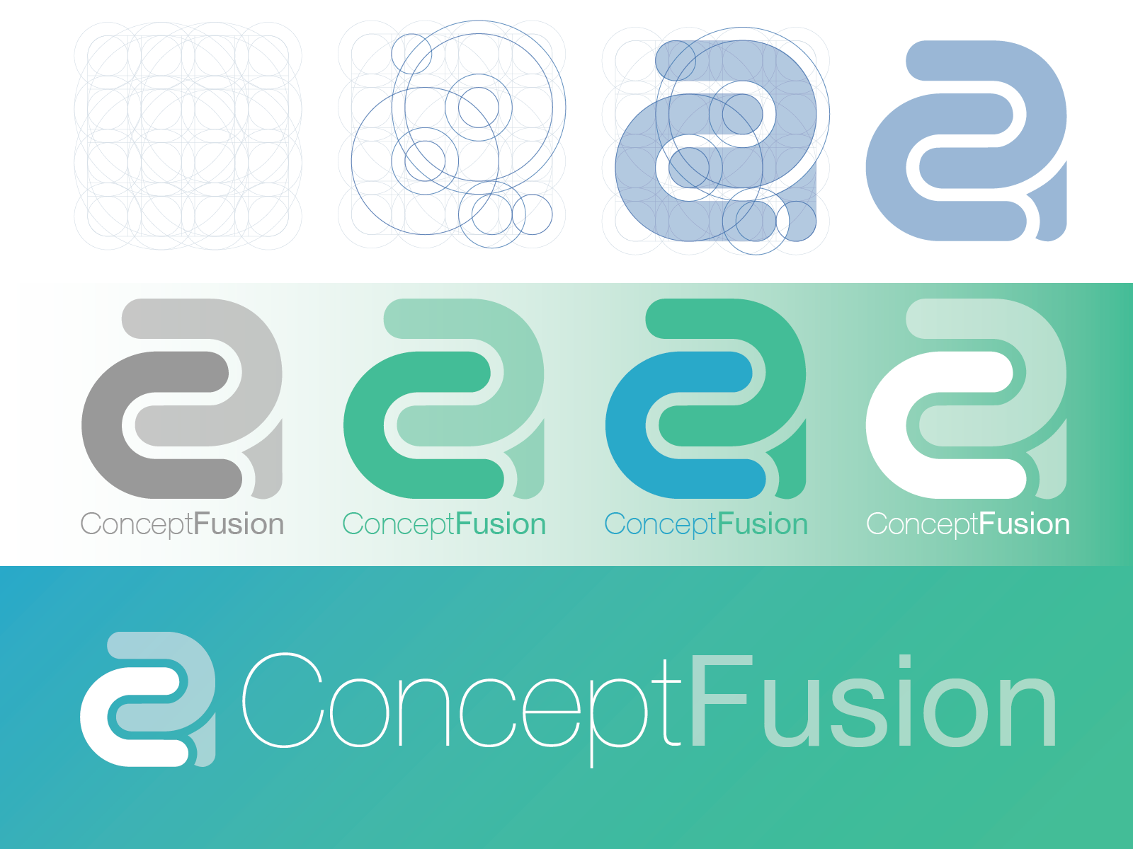 Example of Concept Fusion Logo Evolution