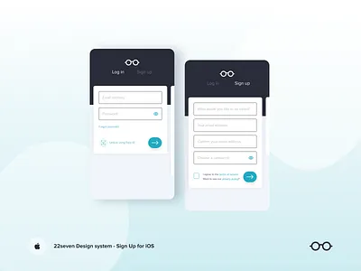 #100 Day 22seven Design System challenge design system sign up