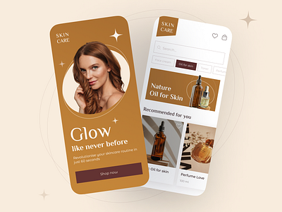 Cosmetics Mobile App UI/UX app app design beauty branding cosmetics cosmetics app design figma graphic design mobile typography ui ux woman