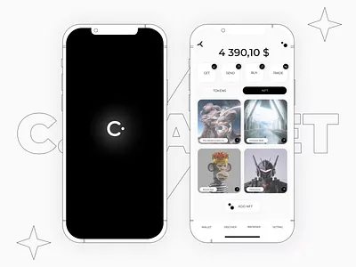 Crypto Wallet App Animation animation app crypto design finance modern nft ui video web