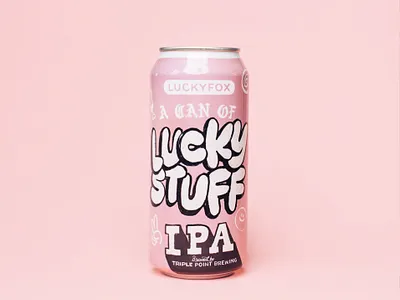 A Can of Lucky Stuff IPA