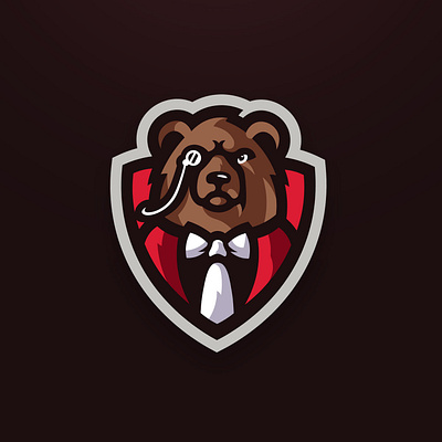 👔 Gentle Bears 🐻 animal logo animal logos bear logo bears branding design esports esportslogo gaming illustration logo logo design mascot logo vector