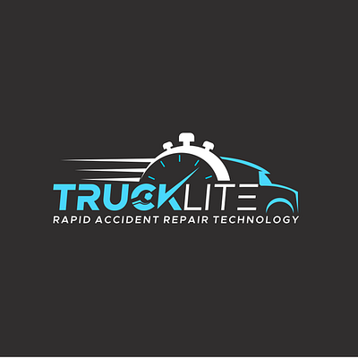 TRUCKLITE branding ecommerce fiverr fiverr.com fiverrgigs flat graphic design logistics company logistics logo logo designer minimalist modern time truck logo truck truck logo truck wrap