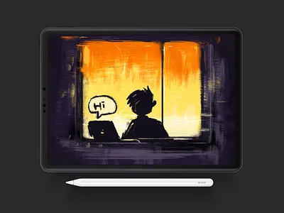 window - illustration drawing illustration illustration art illustrator ipadillustration procreate procreate art
