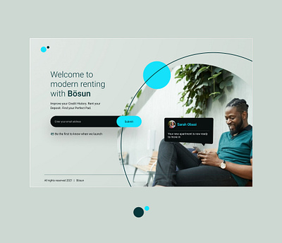 Rental Collection Landing Page clean design illustration landing nigeria redesign typography ui ui design uiux ux ux design website