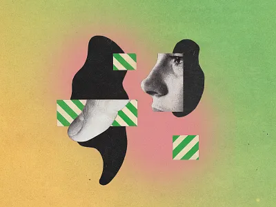 032421 analog collage illustration poster