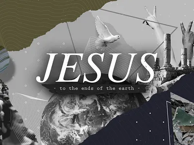 JESUS church earth handmade illustration illustrator jesus photoshop racial series