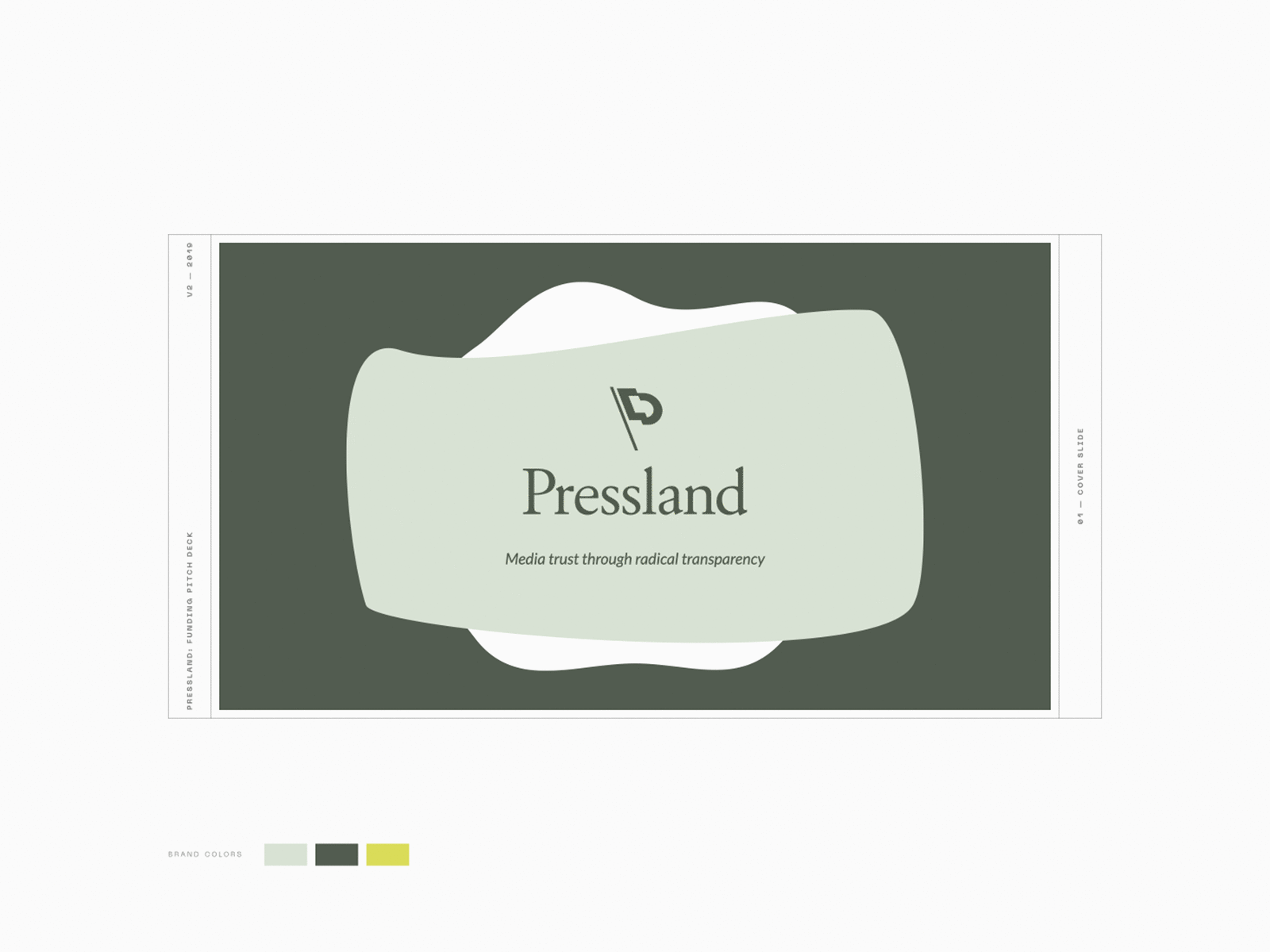 Pressland Deck branding charts data fundraising graphicdesign graphs illustrations keynote news newspaper pitch deck powerpoint team ui ux