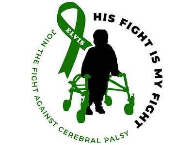 Join the Fight Against CP for Elvis awareness awareness campaign branding branding design cerebral palsy design illustrator kids illustration logo design