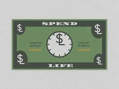 Time is Money design digital art graphic design illustration