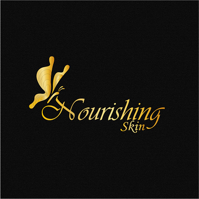 Nourishing Skin - Logo design/ Natural beauty logo