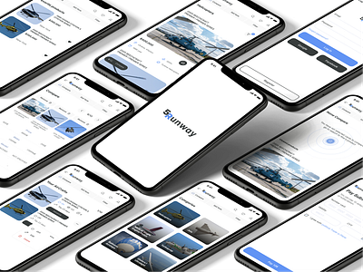 5Runway | E-commerce website aircraft airplanes branding color palette design e comerce home page list logo minimalism plans sale ui ux web design website