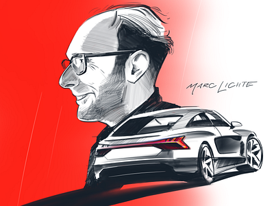 March Lichte: Design is an attitude audi auto automotive car car design design design studio designer digital art digital illustration digital painting drawing graphic design illustration illustration art illustrations illustrator portrait portrait art speed