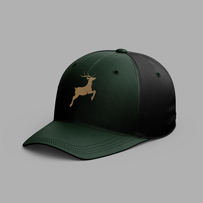 Deer Icon and Mockup Design animal apparel apparel design branding clothing concept creative custom deer design fashion fashion design fashion illustration hat hat design illustration minimal minimalist mockup wearable