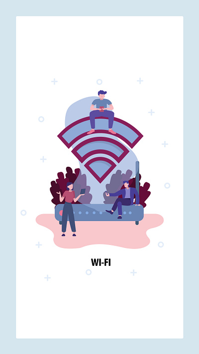 Always online. Wireless network technology symbol. illustration online router technology vector illustration vectorgraphics vectorgraphics.io wifi wireless