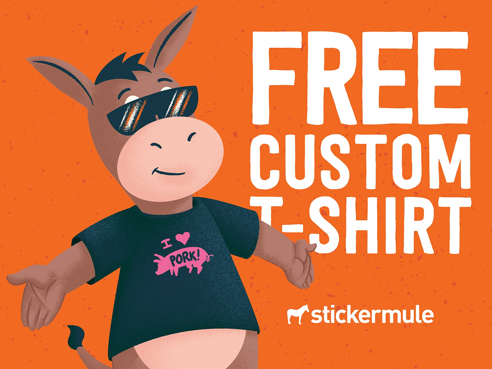 How Many Shirt Colors Does Sticker Mule Have Sticker Mule | Dribbble