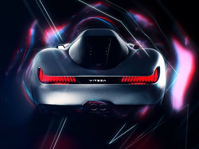 Viteza 3d car 3d blender car graphic design photoshop rendering